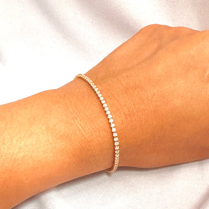 PULSEIRA DALILA  - BANHO DE OURO 18k