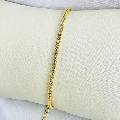 PULSEIRA DALILA  - BANHO DE OURO 18k