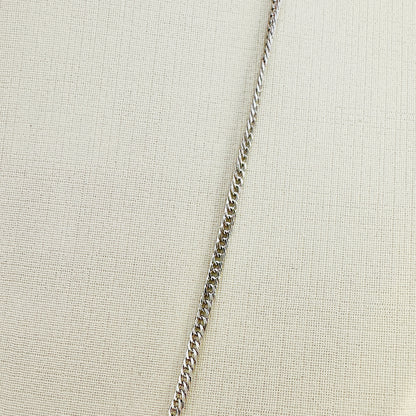 COLAR MAGNOLIA 80 CM - BANHO DE RÓDIO BRANCO