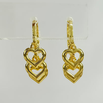 BRINCO SUZETE  - BANHO DE OURO 18k
