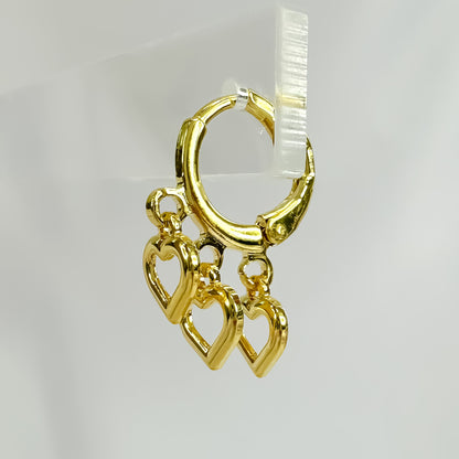 BRINCO SUZETE  - BANHO DE OURO 18k