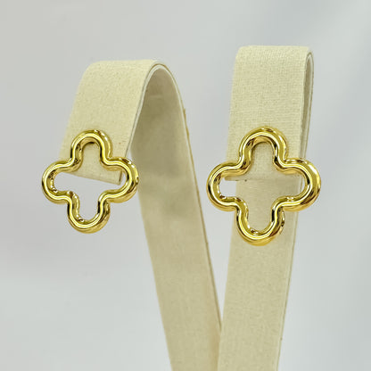 BRINCO TREVISO 1,5 cm - BANHO DE OURO 18k
