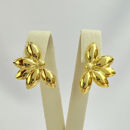 BRINCO VALERIANA  - BANHO DE OURO 18k
