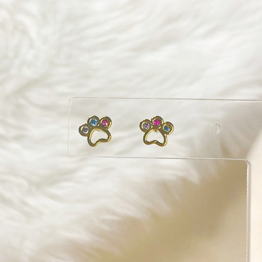 BRINCO PATINHAS  - BANHO DE OURO 18k