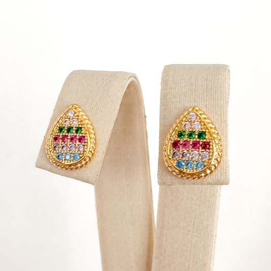 BRINCO RAINBOW  - BANHO DE OURO 18k
