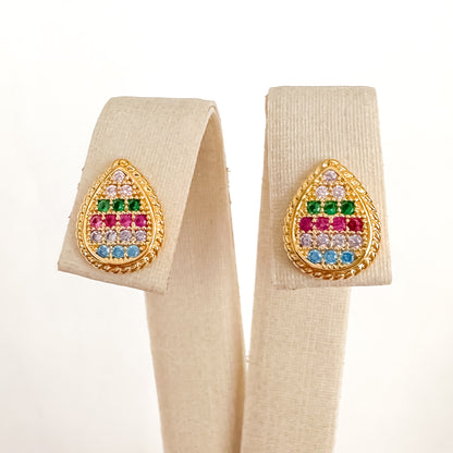 BRINCO RAINBOW  - BANHO DE OURO 18k