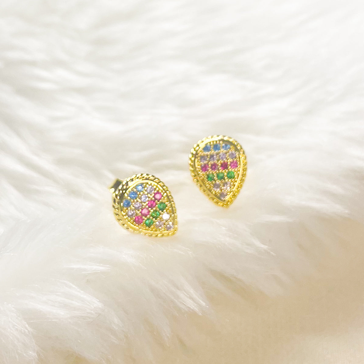 BRINCO RAINBOW  - BANHO DE OURO 18k