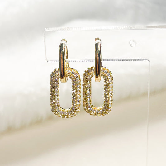 BRINCO CHAIN CLIQUE - BANHO DE OURO 18k ou RÓDIO BRANCO