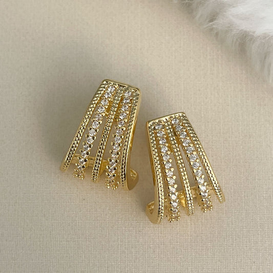 BRINCO ANTONELLA  - BANHO DE OURO 18k