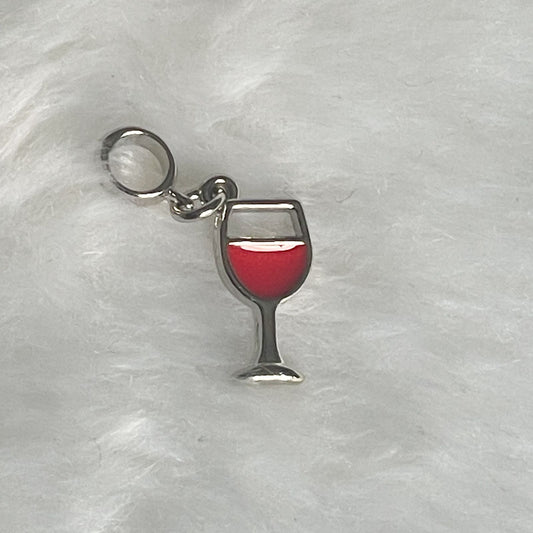 BERLOQUE VINHO RESINADO - BANHO DE RÓDIO BRANCO