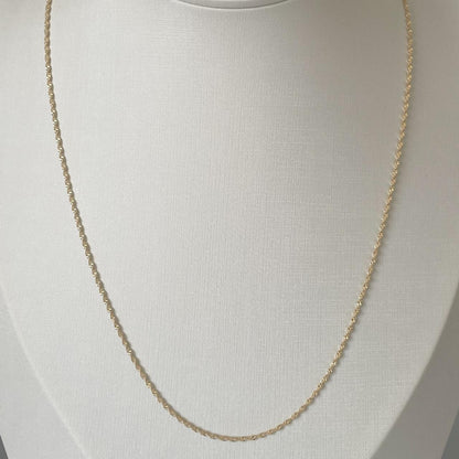 COLAR DAMA 60 CM - BANHO DE OURO 18k