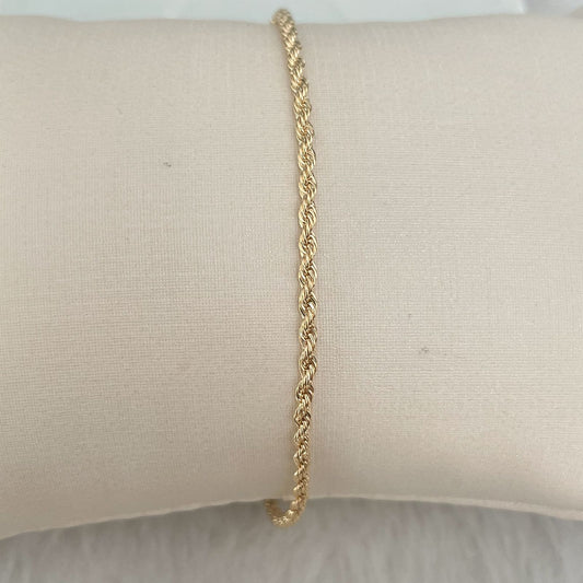 PULSEIRA DANIA  - BANHO DE OURO 18k