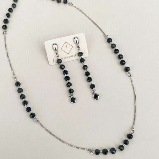 CONJUNTO OLGA - COLAR 60CM E BRINCO