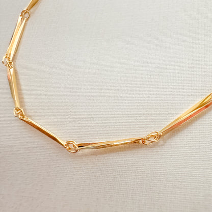 CONJUNTO ESTÁGIOS - COLAR TRIPLO E PULSEIRA DUPLA