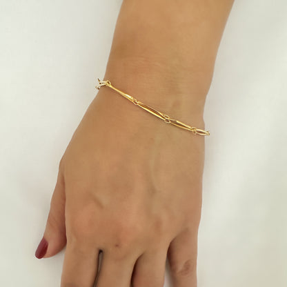 CONJUNTO ESTÁGIOS - COLAR TRIPLO E PULSEIRA DUPLA