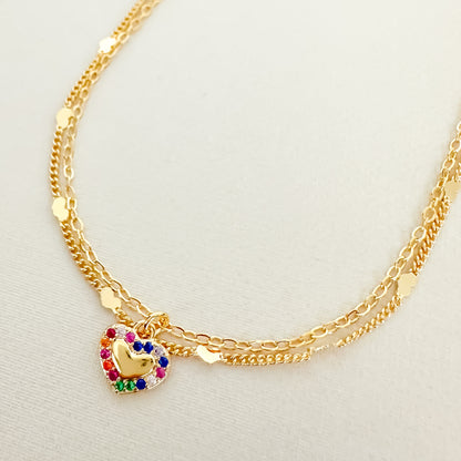 PULSEIRA TWO WAYS  - BANHO DE OURO 18k