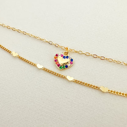 PULSEIRA TWO WAYS  - BANHO DE OURO 18k