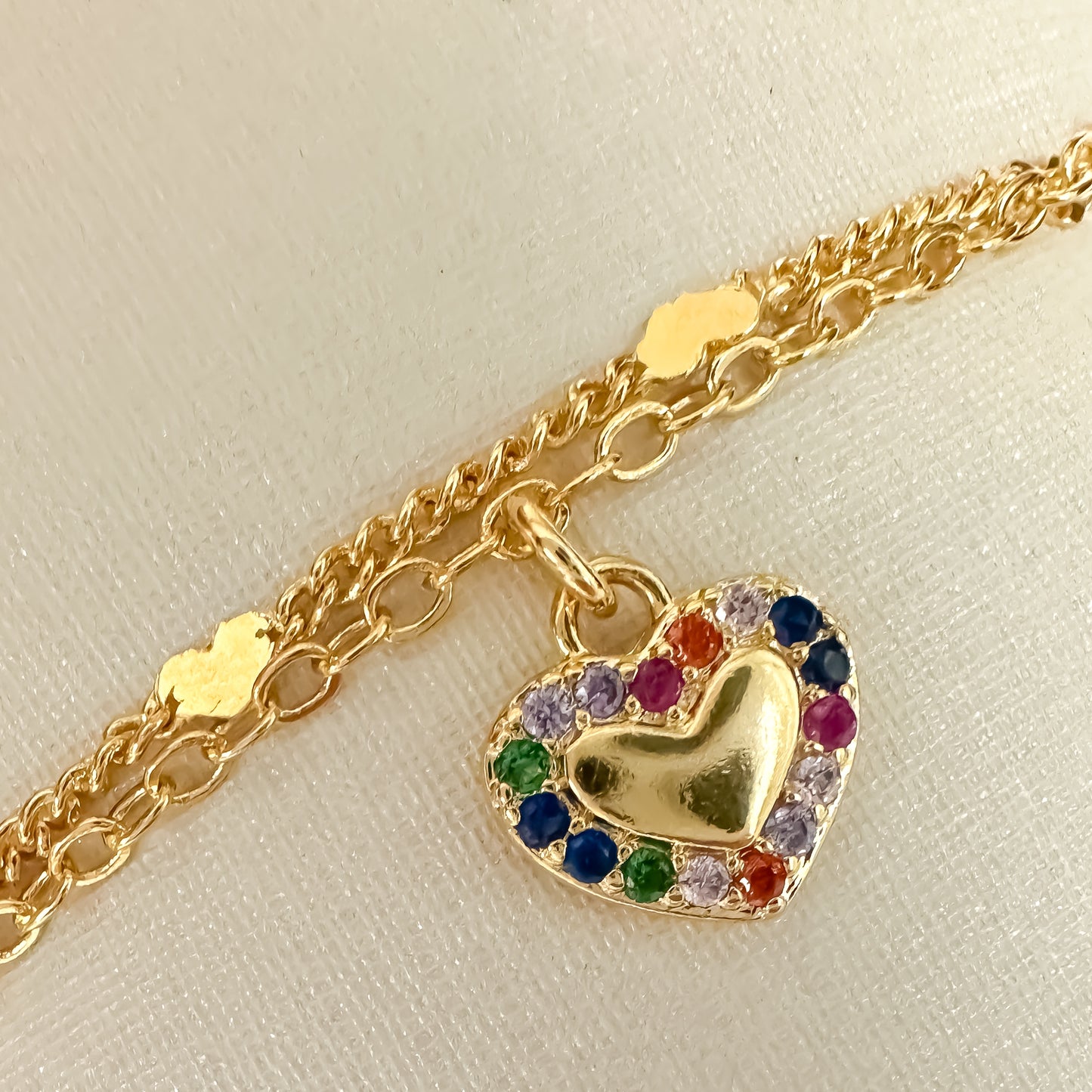 PULSEIRA TWO WAYS  - BANHO DE OURO 18k