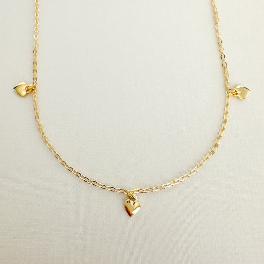 TORNOZELEIRA LOVE MYSELF  - BANHO DE OURO 18k