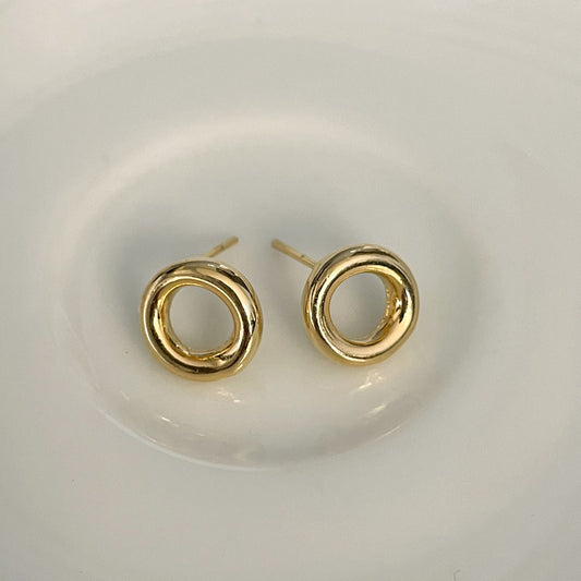 BRINCO BIA PEQ - BANHO DE OURO 18k