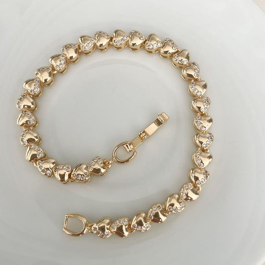 PULSEIRA GISELLE  - BANHO DE OURO 18k
