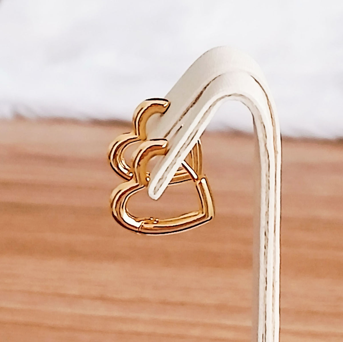 BRINCO JULIET PEQ - BANHO DE OURO 18k