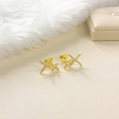 BRINCO TWINS  - BANHO DE OURO 18k